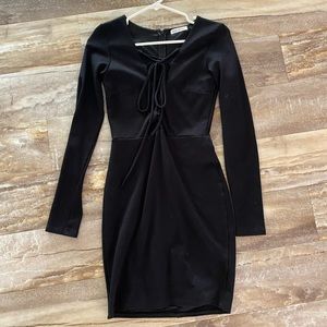 NWOT Black Blanc de Blanc dress